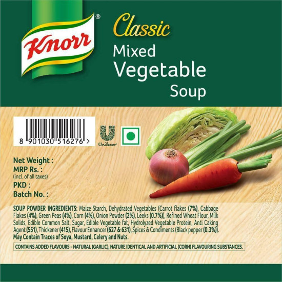 Knorr Classic Mixed Vegetable Soup 40 G - Delicious and Nutritious