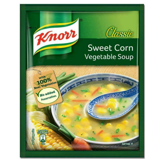 Knorr Classic Sweet Corn Vegetable Soup - Delicious and Nutritious