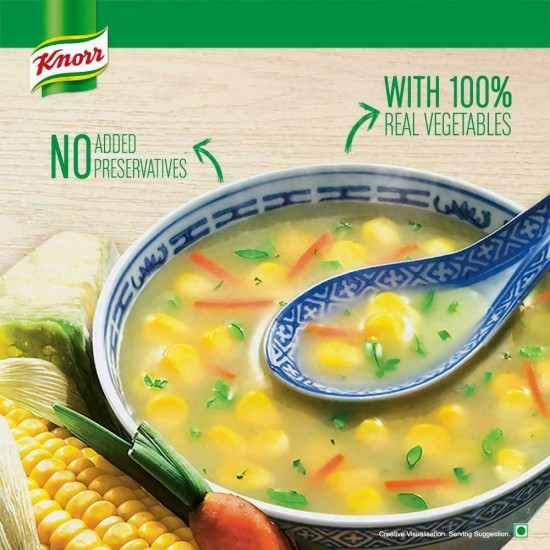 Knorr Classic Sweet Corn Vegetable Soup - Delicious and Nutritious
