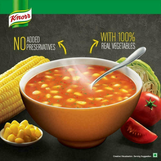 Knorr International Mexican Tomato Corn Soup 50 G - Authentic Mexican Flavor
