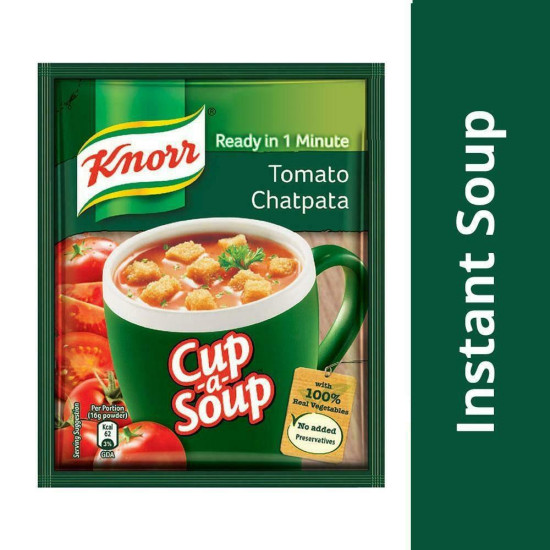 Knorr Tomato Chatpata Instant Cup-A-Soup - Rich Tomato Flavor