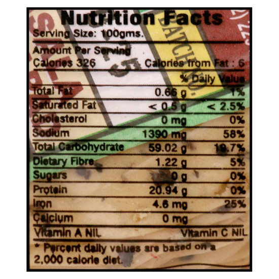 Lijjat Punjabi Masala Special Mini Papad 200 G - Authentic Indian Snack