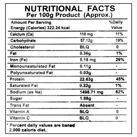 Lijjat Punjabi Masala Special Papad 200 G - Crunchy Indian Snack
