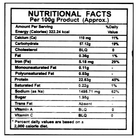 Lijjat Punjabi Masala Special Papad 250 G - Authentic Indian Snack
