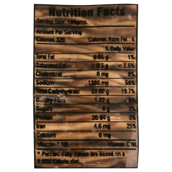 Lijjat Special Punjabi Masala Papad 1 Kg - Authentic Indian Snack
