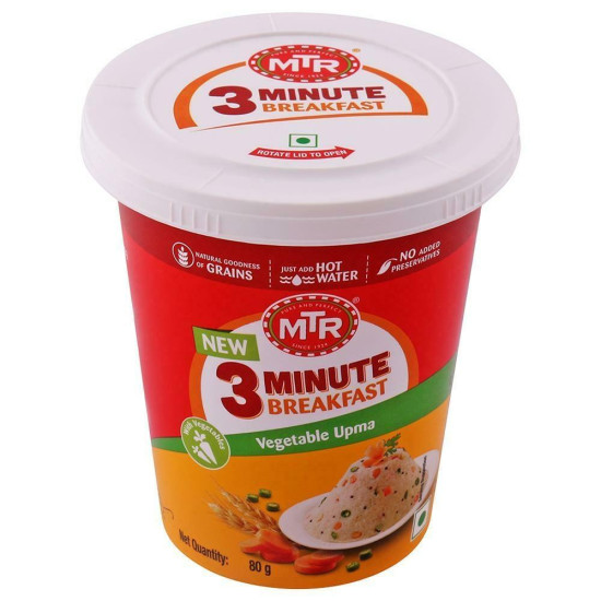 MTR 3 Minute Breakfast Vegetable Upma Mix - Quick & Delicious