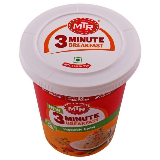 MTR 3 Minute Breakfast Vegetable Upma Mix - Quick & Delicious
