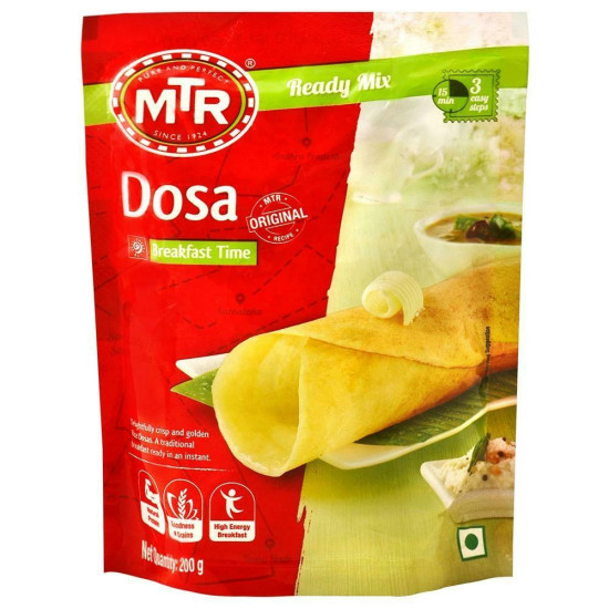 MTR Instant Dosa Mix 200 G - Authentic South Indian Breakfast