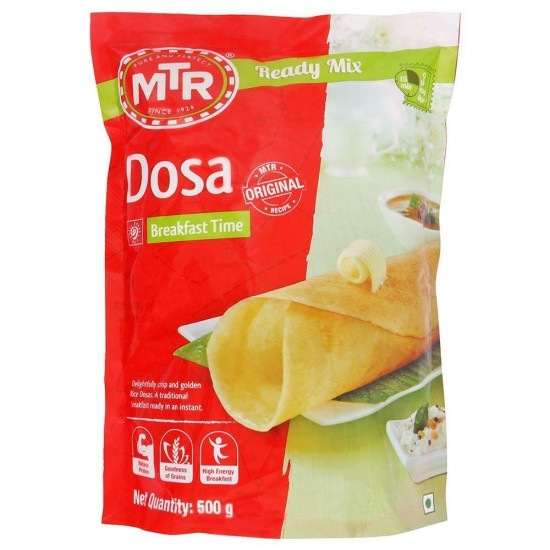MTR Instant Dosa Mix 500 G - Quick and Delicious Breakfast