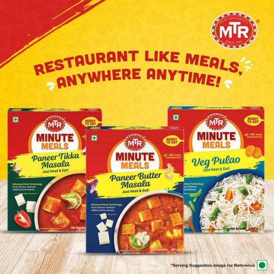 MTR Ready To Eat Chana Masala 300 G - Authentic Indian Flavour