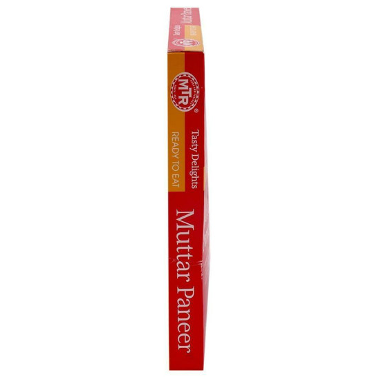 MTR Ready To Eat Mutter Paneer 300 G - Authentic Indian Cuisine