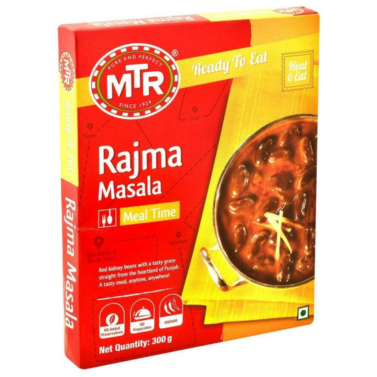 MTR Ready To Eat Rajma Masala 300 G - Authentic Indian Flavor