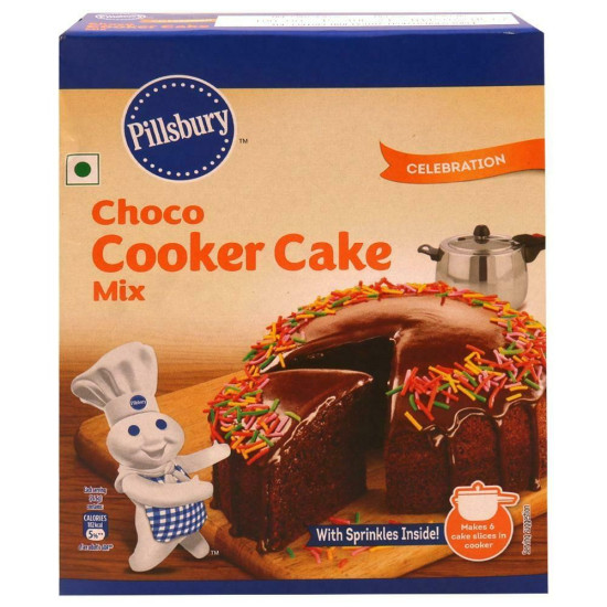 Pillsbury Eggless Choco Cooker Cake Mix - Delicious Homemade Cake