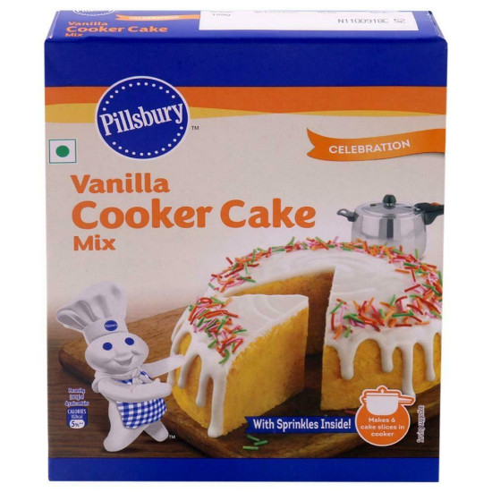 Pillsbury Eggless Vanilla Cooker Cake Mix - Celebrate Every Day
