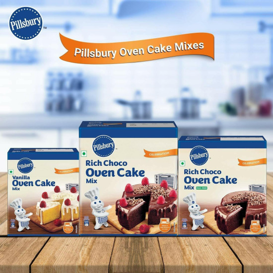 Pillsbury Vanilla Oven Cake Mix - Soft & Fluffy Delight