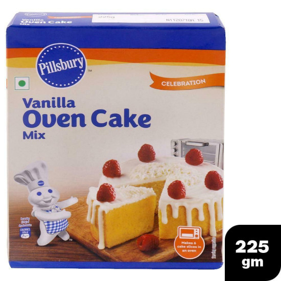 Pillsbury Vanilla Oven Cake Mix 225 G - Easy Homemade Baking