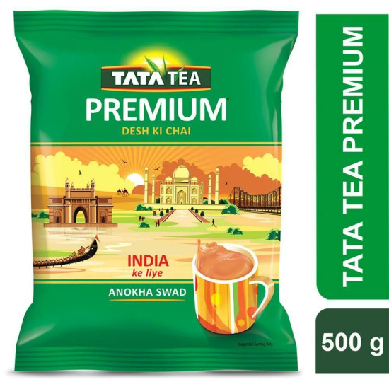 Tata Tea Premium Anokha Swad Chai 500 G - Finest Quality Tea Leaves