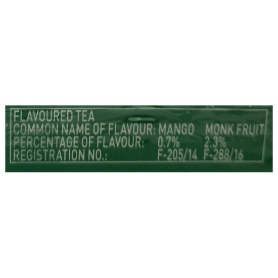 Tetley Green Reviving Mango Tea - Exotic Mango Flavor