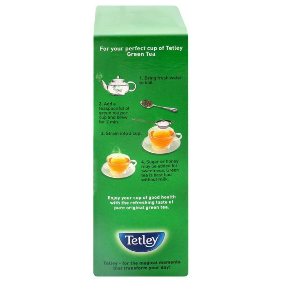 Tetley Leaf Green Tea 250 G - Rich Flavours & Refreshing