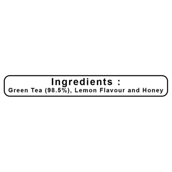 Tetley Lemon & Honey Green Tea Bags - Refreshing & Healthy