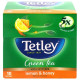 Tetley Lemon & Honey Green Tea Bags - Refreshing & Healthy