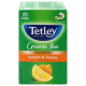 Tetley Lemon & Honey Green Tea Bags 25 Pcs - Refreshing Citrus Blend
