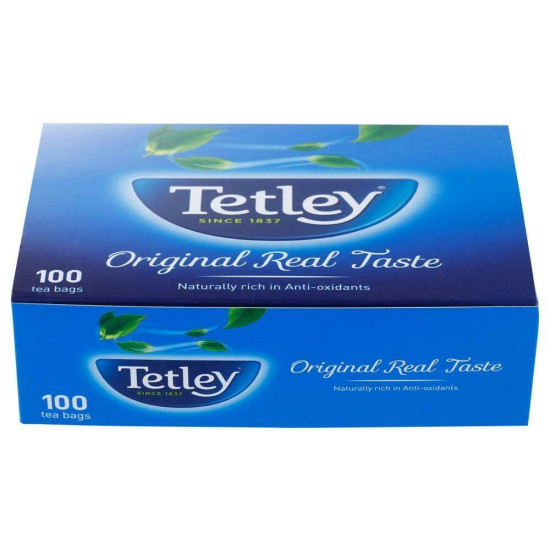 Tetley Tea Bags 100 Pcs - Rich Flavour for Every Sip
