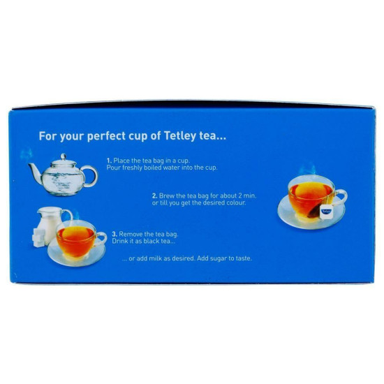 Tetley Tea Bags 100 Pcs - Rich Flavour for Every Sip