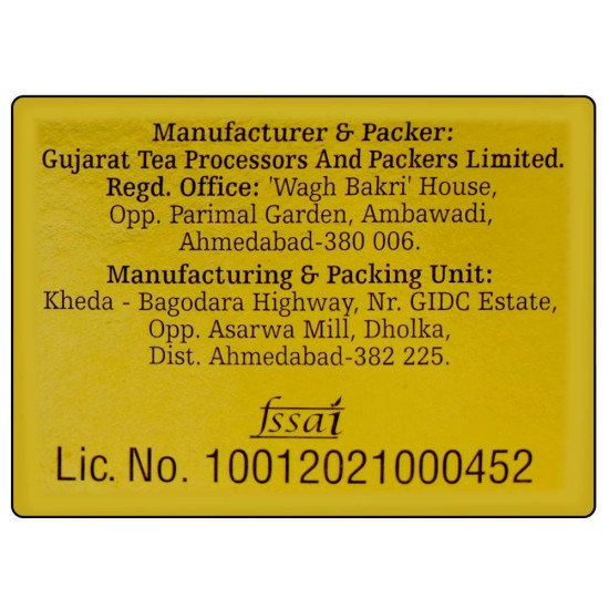 Wagh Bakri Good Morning Tea 500 G - Finest Quality Tea Leaves