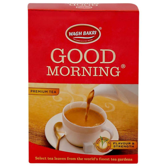 Wagh Bakri Good Morning Tea 500 G - Finest Quality Tea Leaves