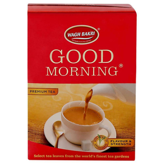 Wagh Bakri Good Morning Tea 500 G - Finest Quality Tea Leaves