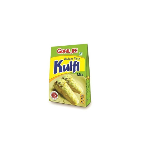 Gopaljee Kulfi Mix (Badam, Pista, Elaichi Flavour) - Authentic Indian Dessert