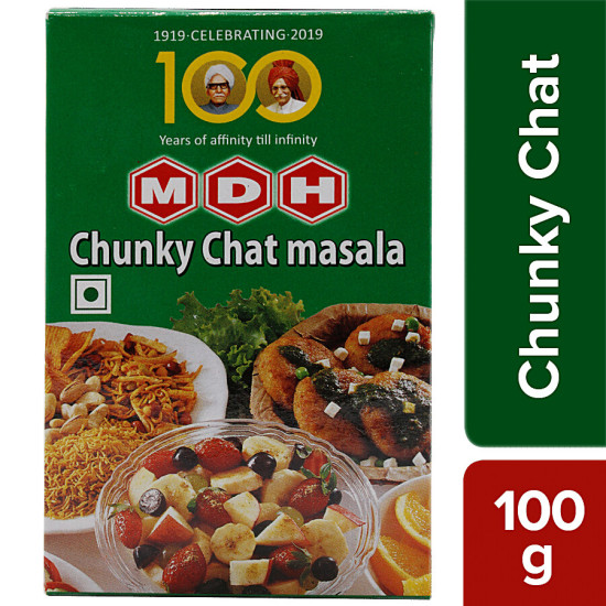 MDH Chunky Chat Masala 100g - Authentic Indian Spice Mix
