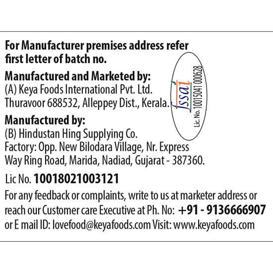 Keya Chilli Flakes - Red 40 g - Add Spice to Your Dishes