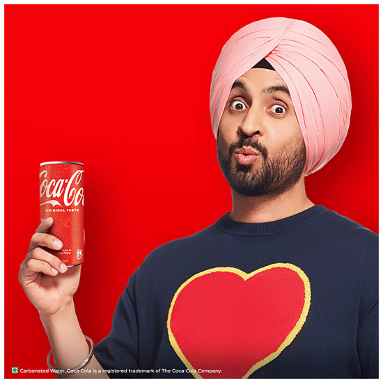 Coca Cola Original Taste Soft Drink 300 ml - Refreshing Cola Flavor