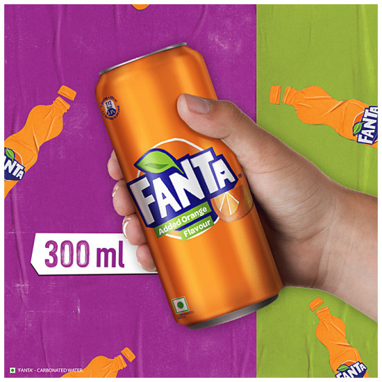 Fanta Orange Soft Drink - Refreshing & Vibrant 300 ml Fanta Orange Soft Drink - Refreshing & Vibrant 300 ml