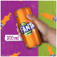 Fanta Orange Soft Drink - Refreshing & Vibrant 300 ml Fanta Orange Soft Drink - Refreshing & Vibrant 300 ml
