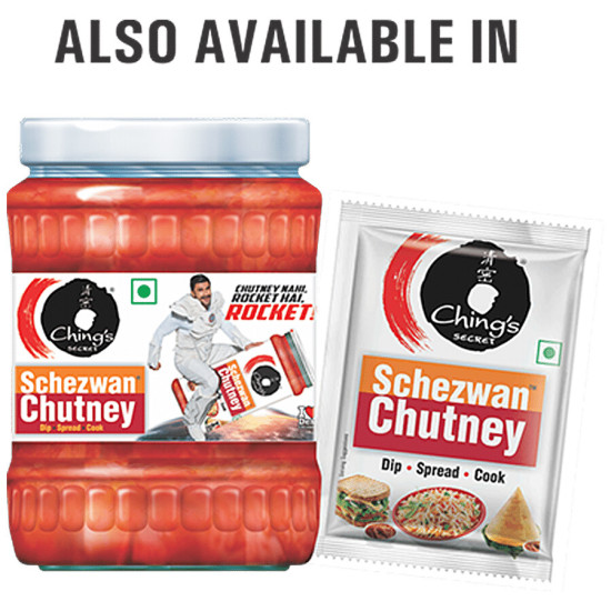 Chings Secret Schezwan Chutney 250 g - Fiery Flavor