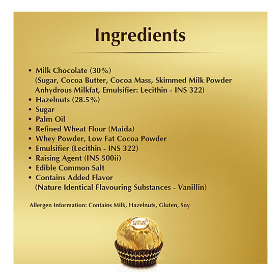 Ferrero Chocolate 16 pcs - Exquisite Hazelnut Delight