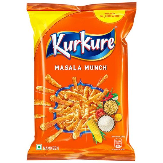 Kurkure Namkeen - Masala Munch Multipack - Spicy Crunch Delight