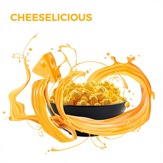 4700BC Hawaiian Barbeque Cheese Popcorn 3x35 g - Smoky Cheddar Delight