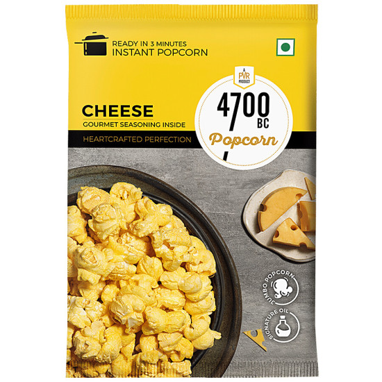 4700BC Instant Popcorn - Cheese 3x60 g - Quick & Delicious Snack