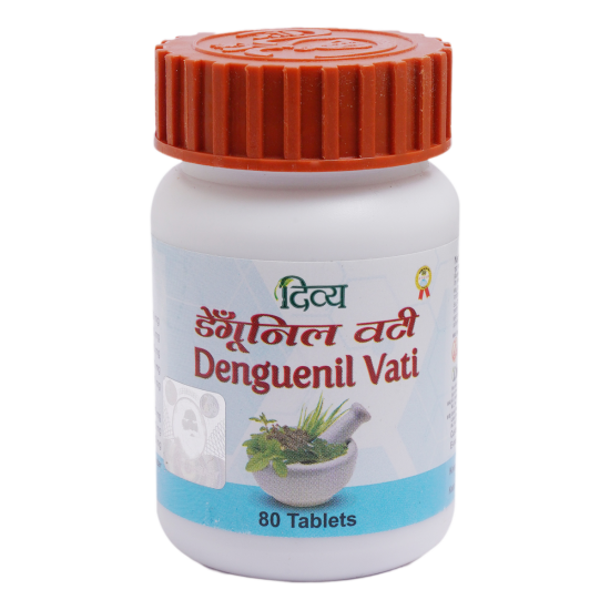 Divya Denguenil Vati 80 Tabs - Herbal Supplement for Well-being