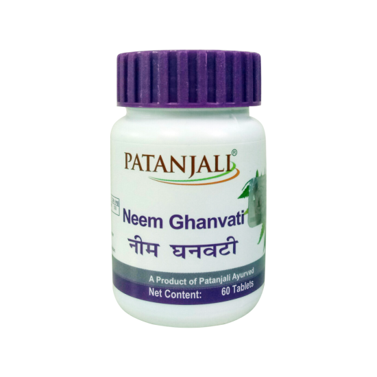Patanjali Neem Ghan Vati 40 g - Natural Herbal Supplement