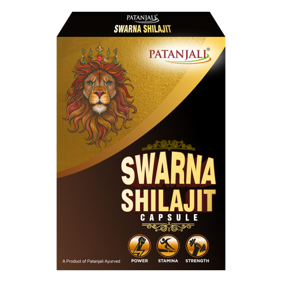 Swarna Shilajit Capsule 750 mg - Natural Dietary Supplement