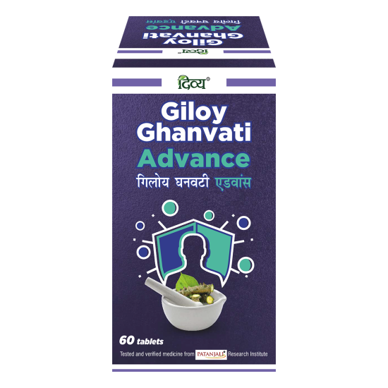 Divya Giloy Ghanvati Advance - Natural Herbal Supplement