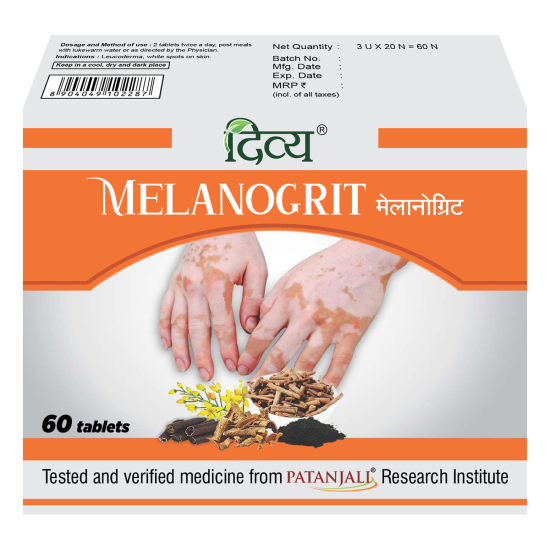 Divya Melanogrit 3 U X 20 34 g - Gentle Skincare Solution