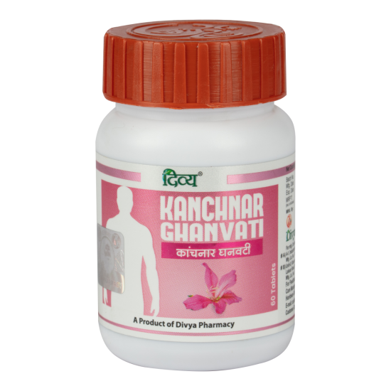 Divya Kanchnar Ghanvati 60 N 35 g - Natural Ayurvedic Supplement