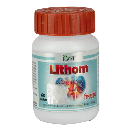 Divya Lithom 60 N - Natural Herbal Supplement for Well-being