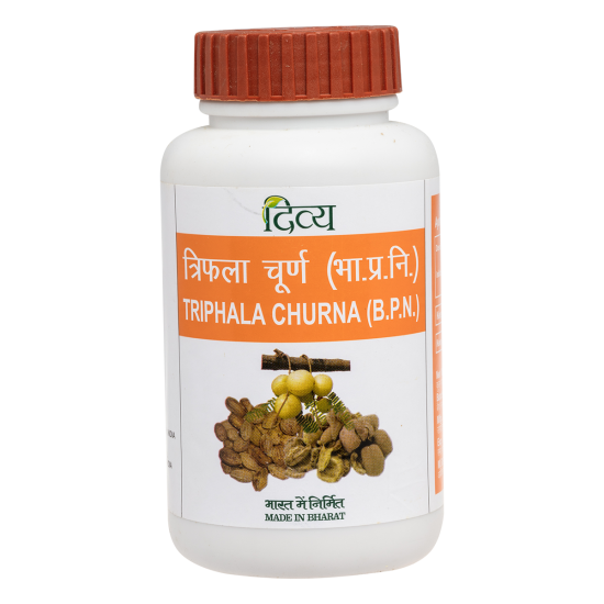 Divya Triphala Churna 100 g - Ayurvedic Digestive Health Supplement